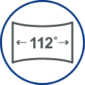 112-Degree Wide-Angle
