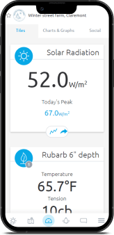 Ambient Weather Network screenshot - Personal Dashboard